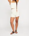 Gentle Fawn Shore Short In Linen Cream In Multi