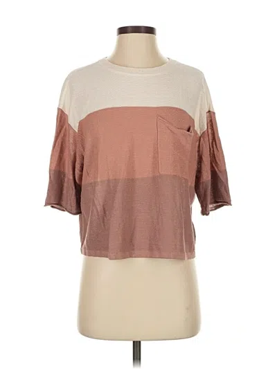 Pre-owned Gentle Fawn Short Sleeve T-shirt In Brown