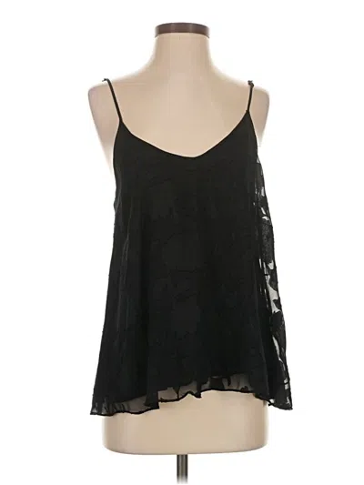 Pre-owned Gentle Fawn Sleeveless Blouse In Black