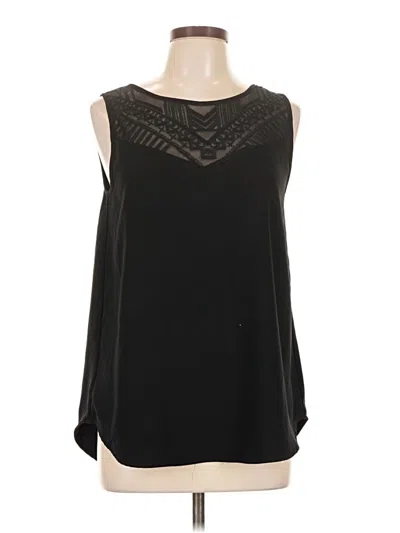 Pre-owned Gentle Fawn Sleeveless Blouse In Black