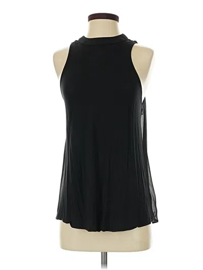Pre-owned Gentle Fawn Sleeveless Blouse In Black