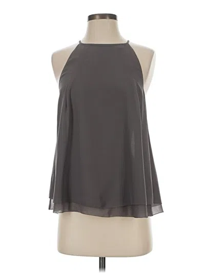 Pre-owned Gentle Fawn Sleeveless Blouse In Gray