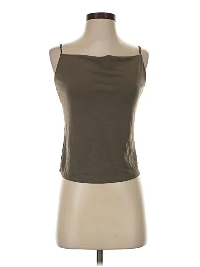Pre-owned Gentle Fawn Sleeveless Top Brown Scoop Neck Tops