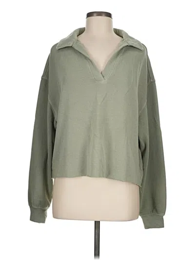 Pre-owned Gentle Fawn Sweatshirt In Green