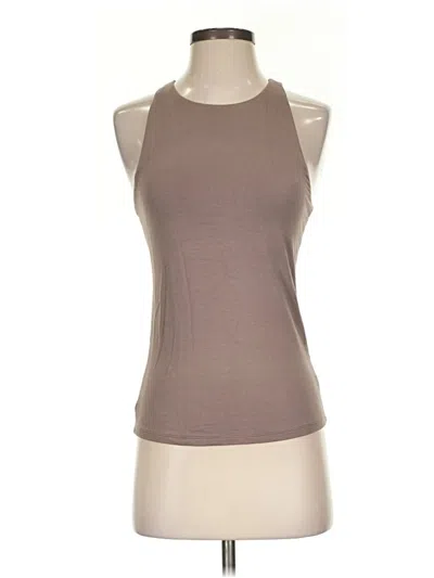 Pre-owned Gentle Fawn Tank Top Brown Halter Neckline Tops