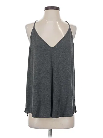 Pre-owned Gentle Fawn Tank Top Gray Halter Neckline Tops