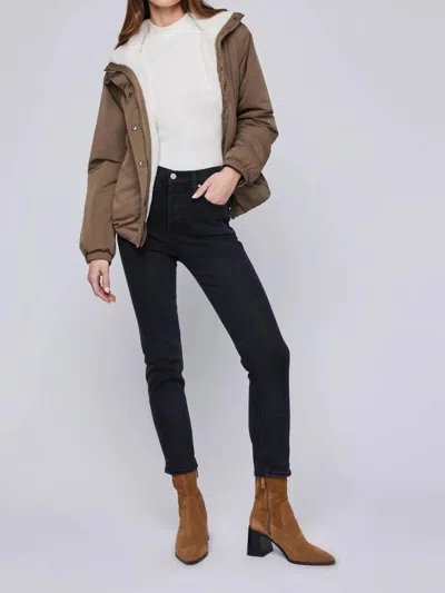 Gentle Fawn Tory Faux Sherpa Jacket In Beige In Brown