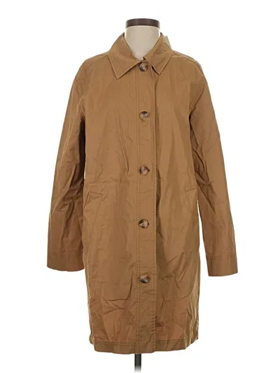 Gentle Fawn Trenchcoat In Brown