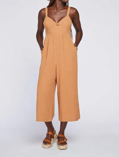 Gentle Fawn Tropez Jumpsuit In Honey In Brown