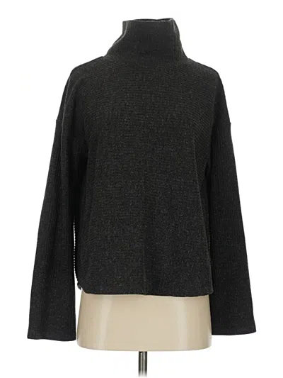 Pre-owned Gentle Fawn Turtleneck Sweater In Black