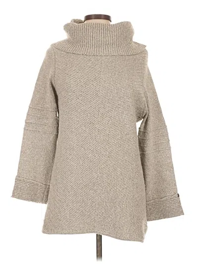 Pre-owned Gentle Fawn Turtleneck Sweater In Brown