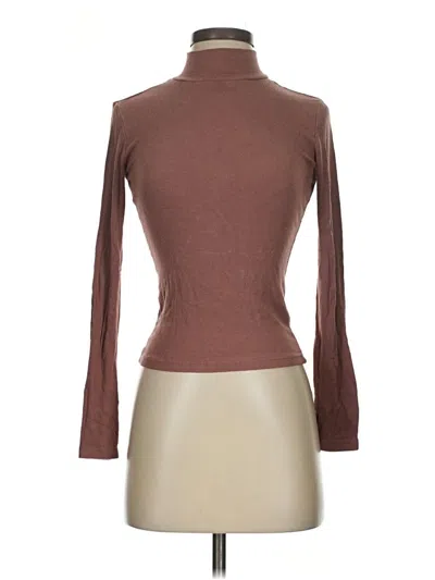 Pre-owned Gentle Fawn Turtleneck Sweater In Brown