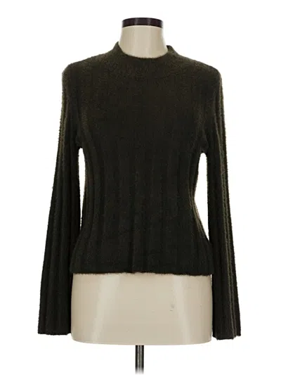 Pre-owned Gentle Fawn Turtleneck Sweater In Green