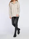 Gentle Fawn Virgina Half Zip Sweater In Sand