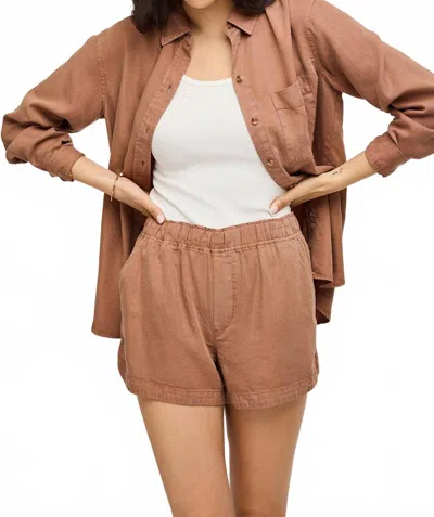 Gentle Fawn Wyatt Shorts In Desert In Sand
