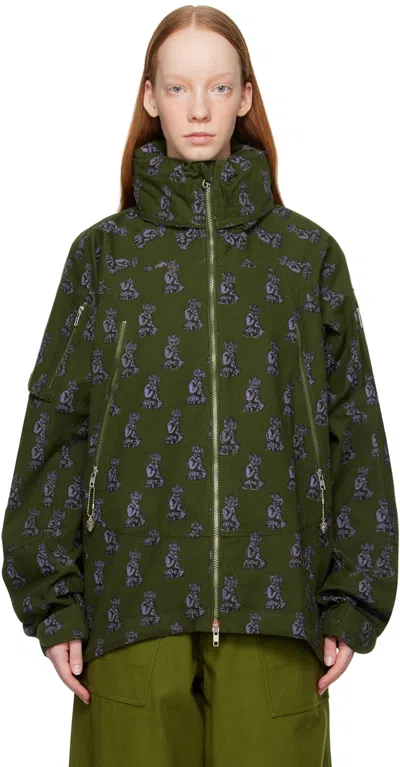 Gentle Fullness Green Charm Jacket In Kombu Green