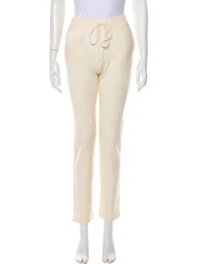 Pre-owned Gentle Herd Cashmere Sweatpants In Neutral