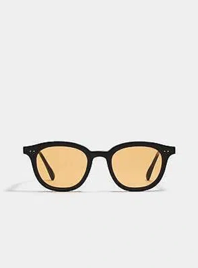 Pre-owned Gentle Monster - Lang 01(or) Sunglasses In Black/orange