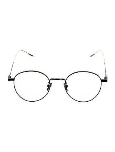 Pre-owned Gentle Monster 9 Proud X Round Eyeglasses In Silver