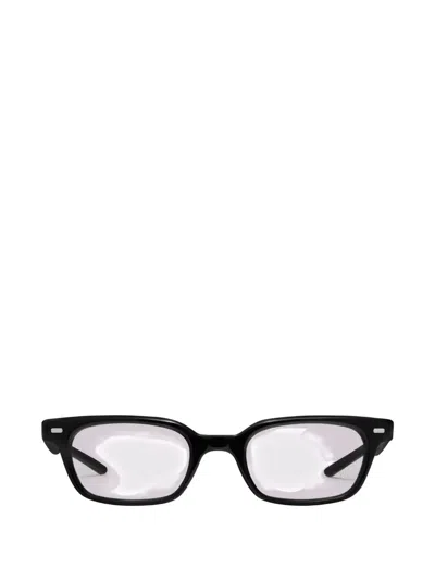Gentle Monster Ade 01 Rectangle-frame Sunglasses In Black