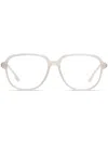 Gentle Monster Anna Bec2 Square-frame Glasses In White