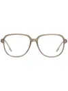 Gentle Monster Anna Brc9 Pilot-frame Glasses In Brown