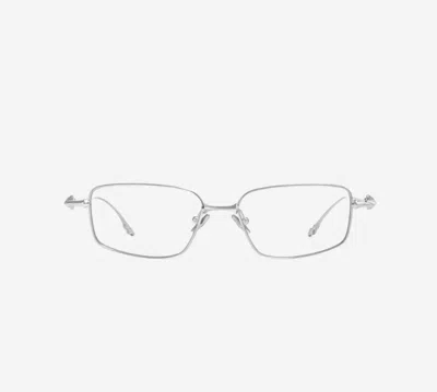 Pre-owned Gentle Monster Atomic 02 Silver/express/genuine