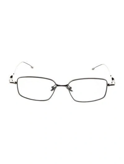 Pre-owned Gentle Monster Atomic Square Eyeglasses In Silver