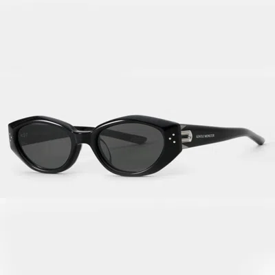 Pre-owned Gentle Monster Authentic  2024 Dada 01 Acetate Black Sunglasses