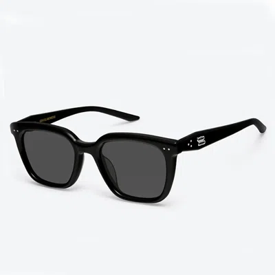 Pre-owned Gentle Monster Authentic  2024 Nubo 01 Acetate Black Sunglasses