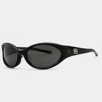 Pre-owned Gentle Monster Authentic  2024 Sphere 01 Black Sunglasses