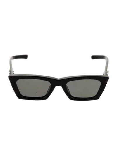 Pre-owned Gentle Monster Baby Pony Square Sunglasses In Black