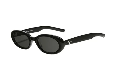 Pre-owned Gentle Monster Bandoneon.s 01 Sunglasses Black/black (s 01)