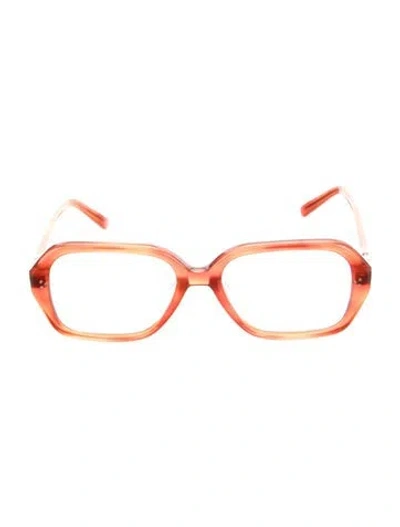 Pre-owned Gentle Monster 'beca' Oversize Eyeglasses In Orange