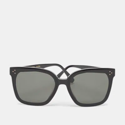 Gentle Monster Black Flatba Her 01 Square Sunglasses