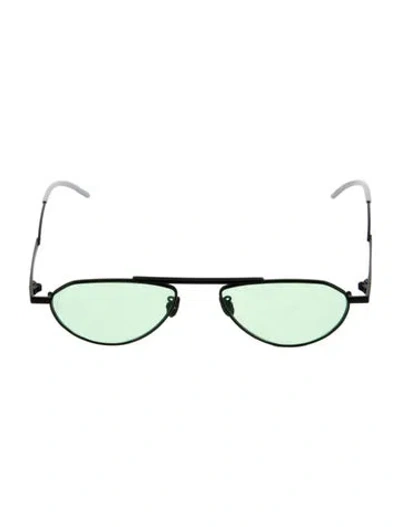 Pre-owned Gentle Monster Bonbo Round Sunglasses In Black