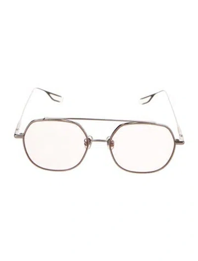 Pre-owned Gentle Monster Boogie Aviator Sunglasses In Silver