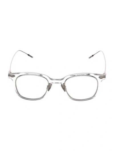 Pre-owned Gentle Monster Booster C1 Round Eyeglasses In Transparent