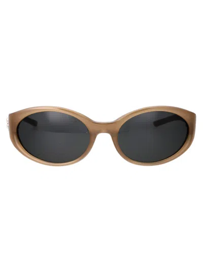 GENTLE MONSTER GENTLE MONSTER BRC9 BROWN ACETATE SUNGLASSES