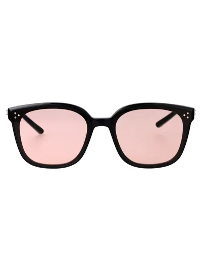 Gentle Monster By Sunglasses In 001 Black Black Orange