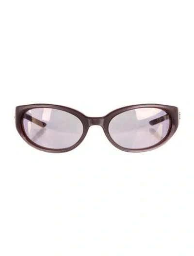 Pre-owned Gentle Monster Cat-eye Mirrored Sunglasses In Pink
