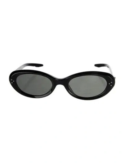 Pre-owned Gentle Monster Cocoa Round Sunglasses In Black