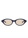 Gentle Monster Corori Round-frame Sunglasses In Blue