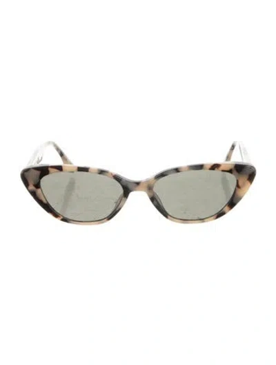 Pre-owned Gentle Monster Crella Cat-eye Sunglasses In Neutral