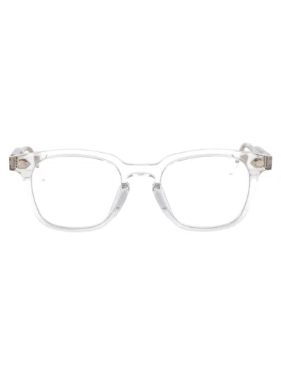 Gentle Monster Crystal Acetate Glasses In Metallic