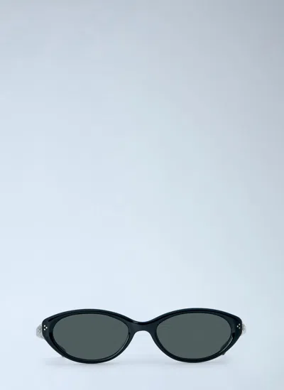 Gentle Monster Cuscus 01 Oval Sunglasses In Black
