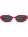 Gentle Monster Dada Rc6 Sunglasses In 红色