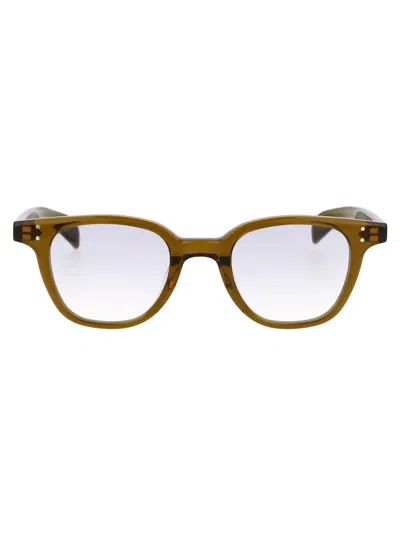 Gentle Monster Dadio Sunglasses In Kc4 Green Grey