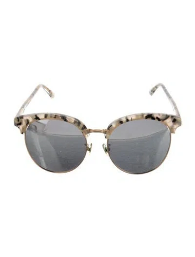 Pre-owned Gentle Monster Deborah Cat-eye Sunglasses In Neutrals