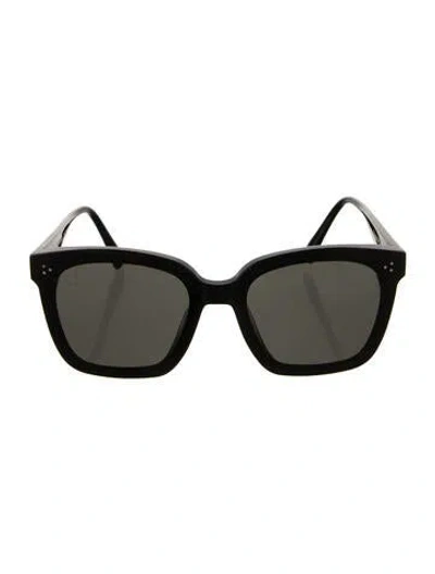 Pre-owned Gentle Monster Dreamer 17 Square Sunglasses In Black